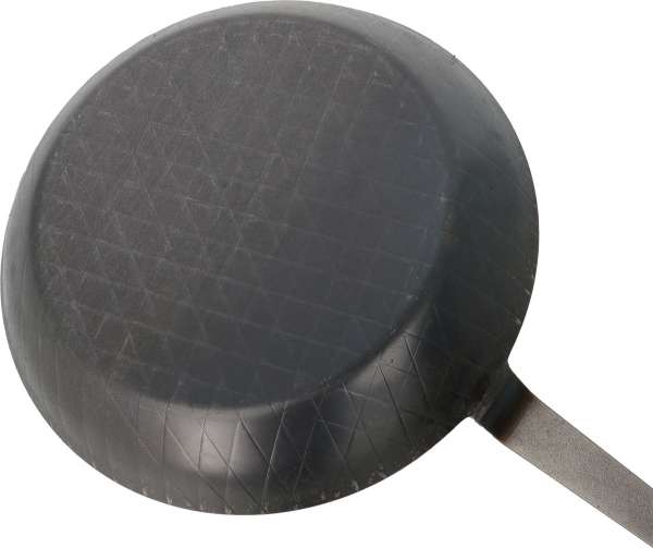 Robuste Turk schmiedeiserne Bratpfanne mit hohem Rand