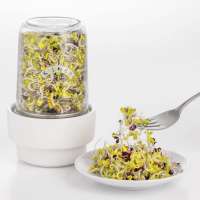 Vorschau: Kilner Sprossen-Set: Sprossenglas für Zucht und Lagerung Vorschau: Kilner Sprossen-Set: Sprossenglas für Zucht und Lagerung