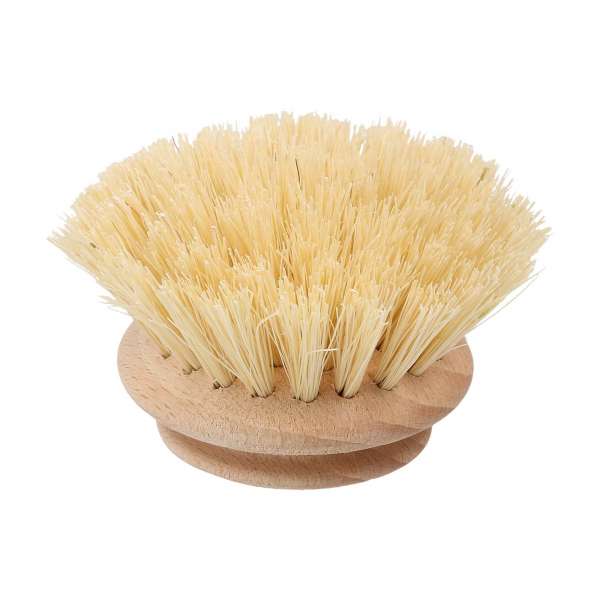 Spülbürste Ersatzkopf mit Fibre Borsten und zertifiziertem Holz