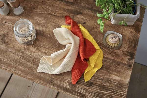 Nachhaltige Spültücher aus Baumwolle - Doppelpack