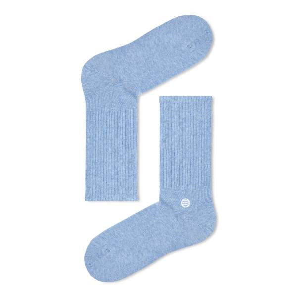 Natural Vibes Socken, Bio Baumwolle, basic light blue Natural Vibes Socken, Bio Baumwolle, basic light blue
