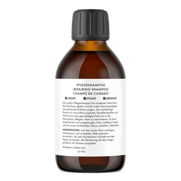 PureNature Jojobaöl Shampoo für strapazierte Haare