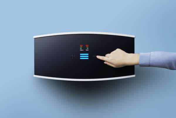 Blueair Pro M Luftreiniger gegen Feinstaub, Pollen & Gase