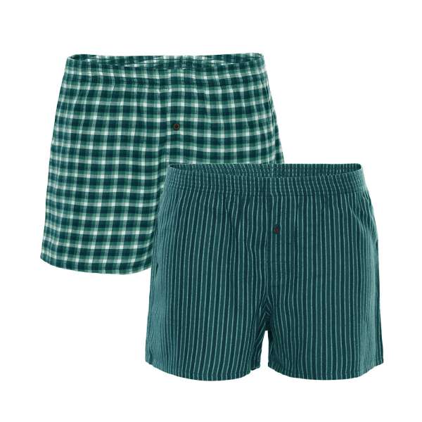 Living Crafts Baumwoll-Boxershorts aus weichem Flanell Living Crafts Baumwoll-Boxershorts aus weichem Flanell