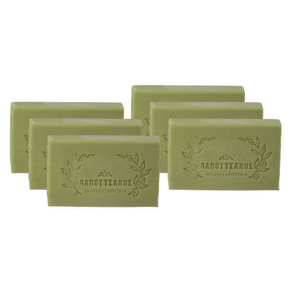 Griechische Olivenölseife kaufen im günstigen Sparpack, 6x125 g Griechische Olivenölseife kaufen im günstigen Sparpack, 6x125 g