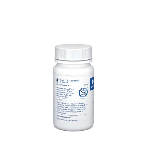 Pure Encapsulations Ubiquinol 50 mg - bioaktiver Mikronährstoff CoQ10