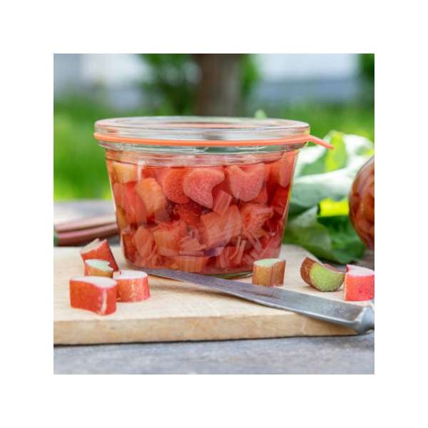 WECK Sturzglas 280 ml mit Glasdeckel – 6 Stück