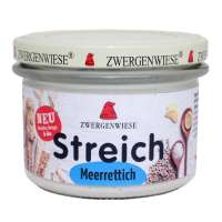 Meerrettich Aufstrich vegan und milchfrei von Zwergenwiese Meerrettich Aufstrich vegan und milchfrei von Zwergenwiese
