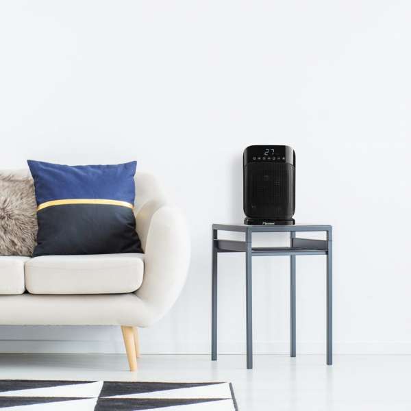 Bestron Keramikheizung: elektrischer Heizlüfter mit Thermostat