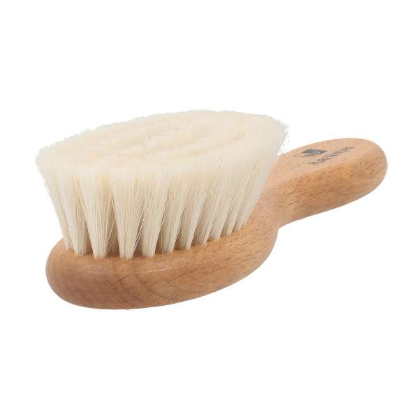 Sanfte Baby-Ziegenhaar-Bürste – natürliche, weiche Pflege