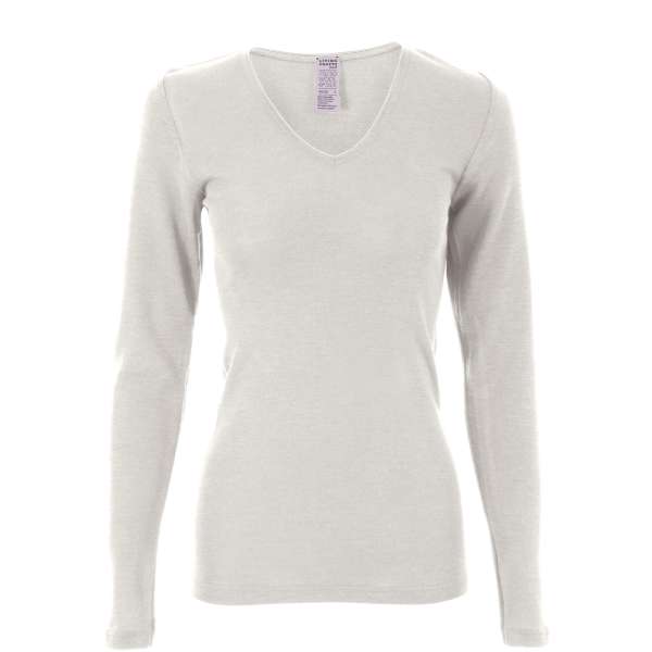 Living Crafts Damen Langarm-Shirt Felicia aus Bio-Merinowolle und Seide Living Crafts Damen Langarm-Shirt Felicia aus Bio-Merinowolle und Seide