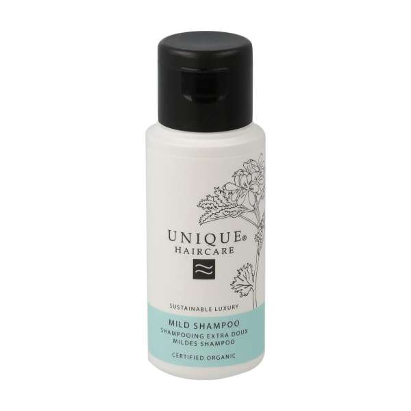 Unique Mildes Shampoo für jeden Tag & auf Reisen - 50 ml Unique Mildes Shampoo für jeden Tag & auf Reisen - 50 ml