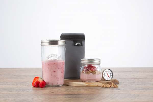 Joghurtbereiter ohne Strom von Kilner - Glas Set - Ohne Plastik