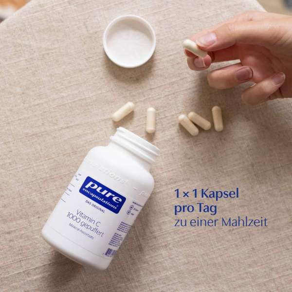 Gepuffertes Vitamin C 1000 mg von Pure Encapsulations