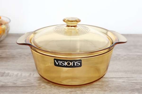 Visions Flair 2,8 l Glastopf als Kochtopf 24 cm