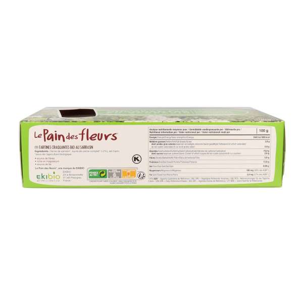 Blumenbrot Buchweizen-Knäckebrot in der günstigen Großpackung