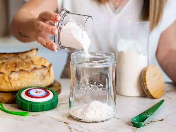 Sauerteig Fermentierer: Brotbacken leicht gemacht mit Gärglas