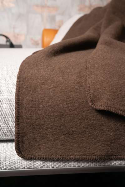 Wunderbar weiche Yakhaar Decke aus echter Yakwolle