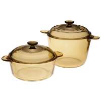 Glas-Keramik Kochtopf Set 4-teilig Glas-Keramik Kochtopf Set 4-teilig