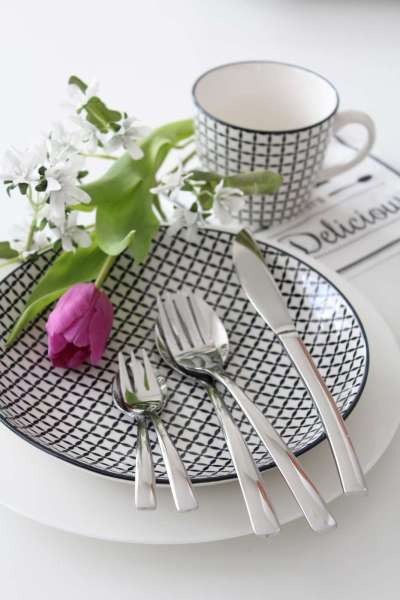 Nickelfreies Besteck Vermont: Poliert und rostfrei