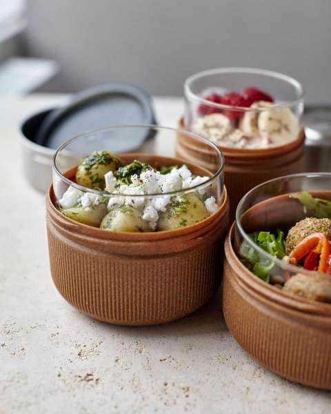 black&blum Lunchboxen aus Glas: schöne Lunchbox aus Glas