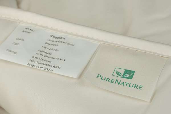 Lycona-Decke extra-leicht: Naturdecke für warme Nächte