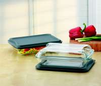 Vorschau: Simax Exclusive Brat- u. Backform: Borosilikatglas, 2 Deckel Vorschau: Simax Exclusive Brat- u. Backform: Borosilikatglas, 2 Deckel