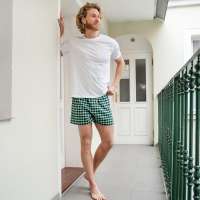 Vorschau: Living Crafts Baumwoll-Boxershorts aus weichem Flanell Vorschau: Living Crafts Baumwoll-Boxershorts aus weichem Flanell