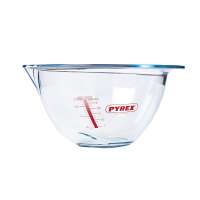 Vorschau: Pyrex Schüssel aus Borosilikatglas mit breiter Tülle & Griffrand Vorschau: Pyrex Schüssel aus Borosilikatglas mit breiter Tülle & Griffrand