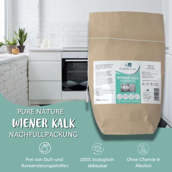 PureNature Wiener Kalk 500 g Nachfüllpackung günstig kaufen PureNature