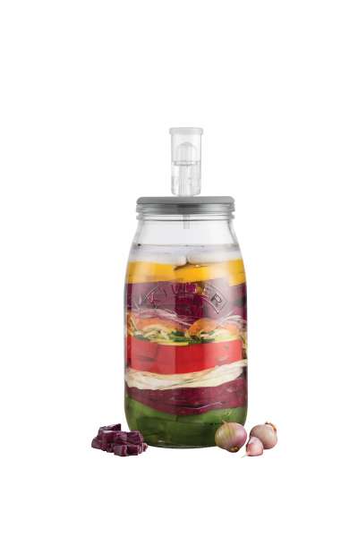 Kilner Fermentierglas 3l: Perfekte Fermentation mit Gärventil