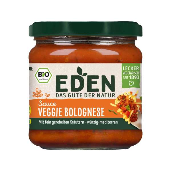 Fertige Bolognese-Sauce: vegetarisch und vegan für Pasta Fertige Bolognese-Sauce: vegetarisch und vegan für Pasta
