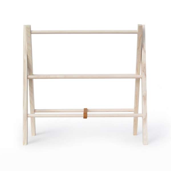 Attraktives Obstregal aus Holz - Fruits on Air - Side by Side