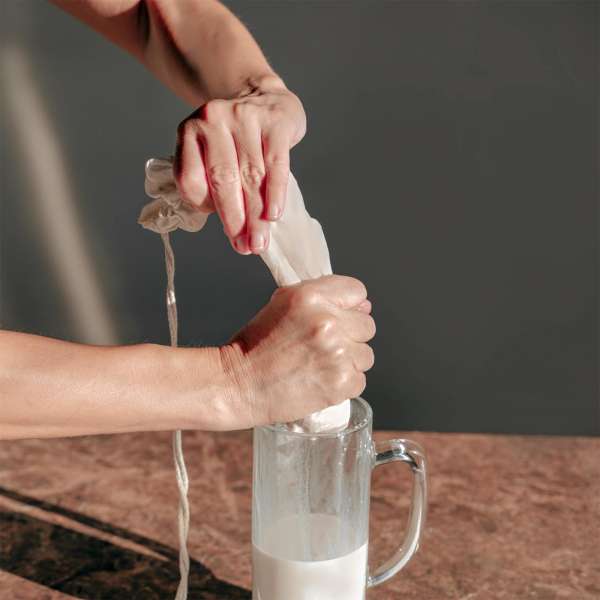 EcoYou Nussmilchbeutel - zum Nuss- & Mandelmilch selbst herstellen