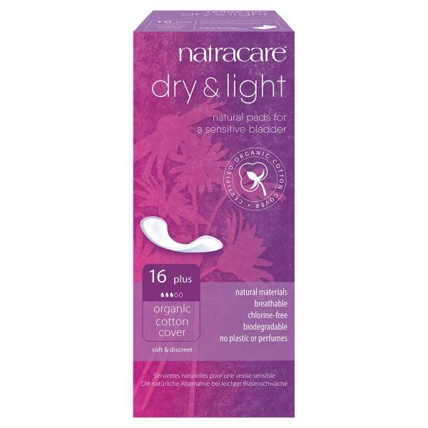 Natracare Dry & Light Plus Einlagen Blasenschwäche - Bio Natracare Dry & Light Plus Einlagen Blasenschwäche - Bio