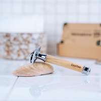 Vorschau: EcoYou Rasierhobel Olivenholz Holzgriff - für plastikfreies Badezimmer Vorschau: EcoYou Rasierhobel Olivenholz Holzgriff - für plastikfreies Badezimmer