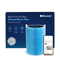 Blueair Blue Pure 3350i Max AllergenBlock Ersatzfilter mit Aktivkohle