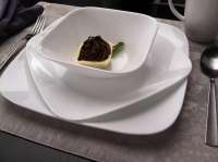 Vorschau: Corelle Glas Geschirr Set weiß - elegantes & langlebiges Design, 12-teilig Vorschau: Corelle Glas Geschirr Set weiß - elegantes & langlebiges Design, 12-teilig