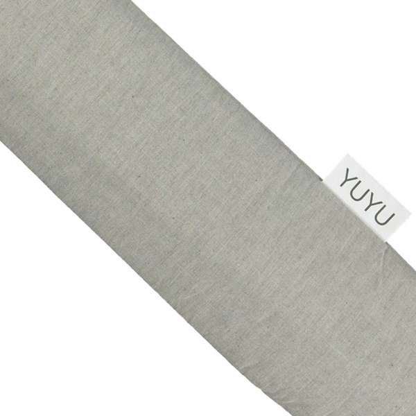 YUYU Wärmflasche mit Bezug aus Bio-Baumwolle, zwei Farben