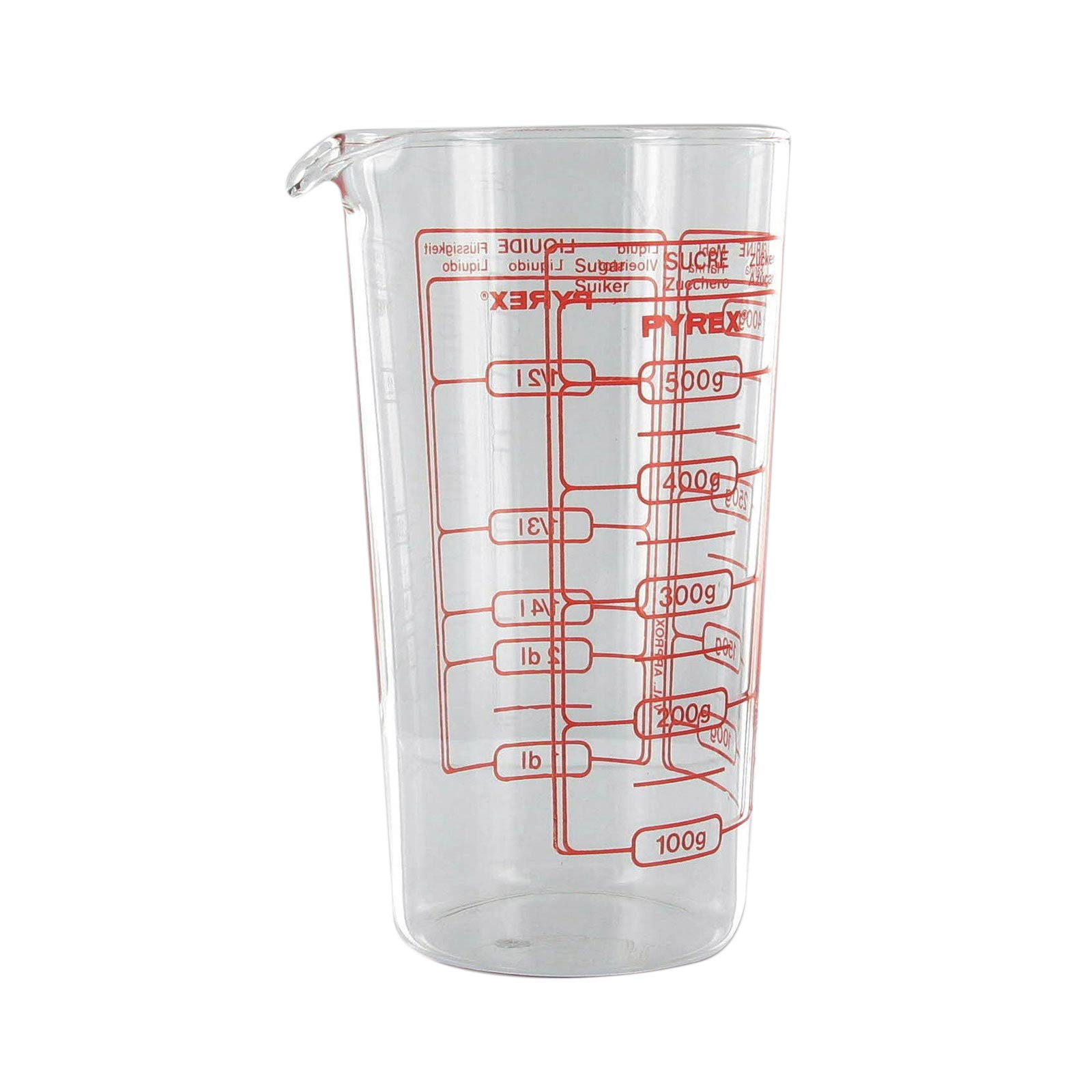 Pyrex Classic Messbecher 1 Liter mit Deckel