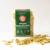 Aleppo Seifenflocken in Bioqualität: 100 % Oliven, vegan Aleppo Seifenflocken in Bioqualität: 100 % Oliven, vegan