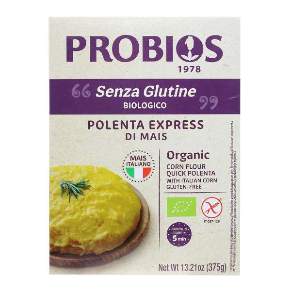 Probios Polenta Express: die schnellste Polenta aller Zeiten Probios Polenta Express: die schnellste Polenta aller Zeiten