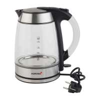 Wasserkocher Glas Edelstahl für 1,7 l Wasser - LED beleuchtet Wasserkocher Glas Edelstahl für 1,7 l Wasser - LED beleuchtet