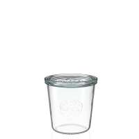 WECK Sturzglas 500 ml mit Glasdeckel – 6 Stück