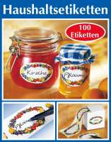 Vorschau: Selbstklebende Einmachetiketten mit nostalgischem Dekor Vorschau: Selbstklebende Einmachetiketten mit nostalgischem Dekor