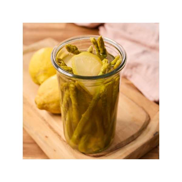 WECK Sturzglas 750 ml mit Glasdeckel – 6 Stück