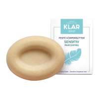 Vorschau: Klar Feste Körperbutter sensitiv: intensive Naturpflege Vorschau: Klar Feste Körperbutter sensitiv: intensive Naturpflege