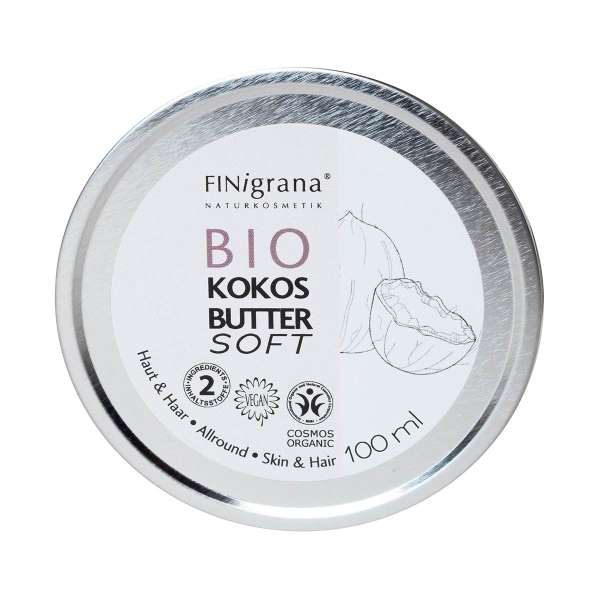 FINigrana Kokosbutter für die Haut und die Haare mit Bio Shea Butter FINigrana Kokosbutter für die Haut und die Haare mit Bio Shea Butter