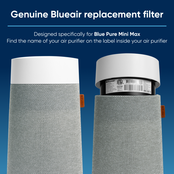 Blueair Blue Pure Mini Max Partikel- und Aktivkohle-Ersatzfilter