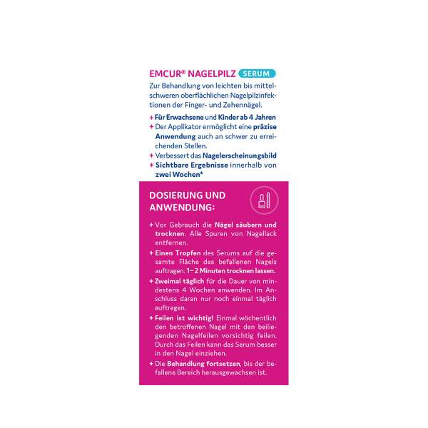 Emcur Nagelpilz-Serum (5 ml) Fuß